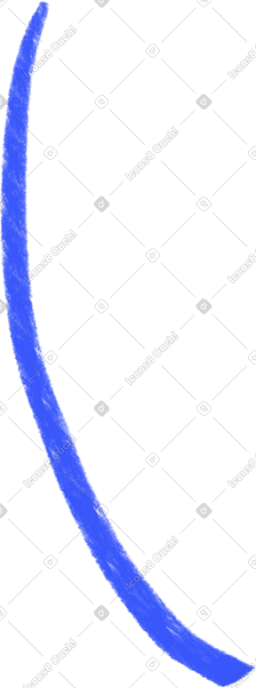 Curved blue line PNG, SVG