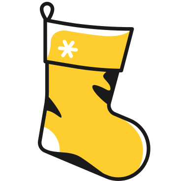 クリスマスの靴下 PNG、SVG