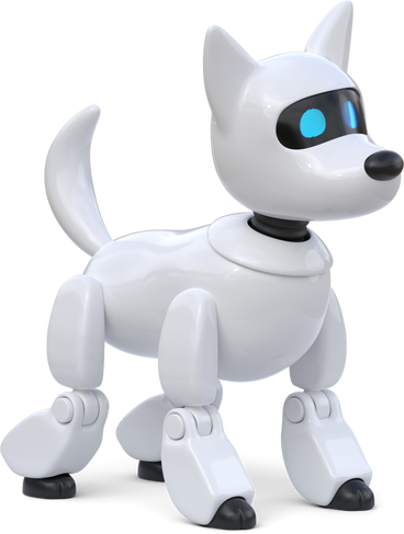 side view of a robot dog PNG, SVG