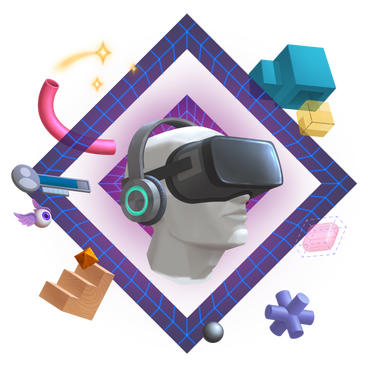 Virtual reality and virtual world PNG, SVG