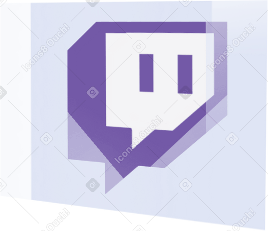 twitch logo PNG, SVG