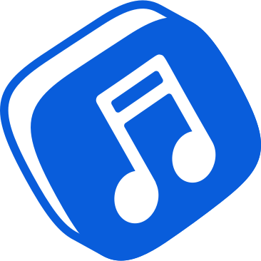 Button with music note PNG, SVG