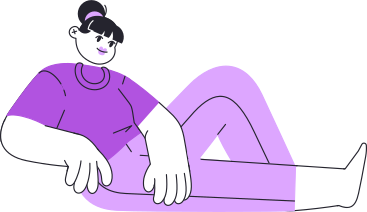 woman reclining with one leg bent PNG, SVG