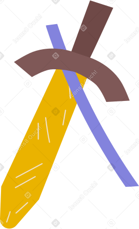 sword scabbard Illustration in PNG, SVG