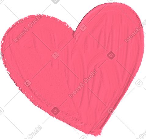 pink heart PNG, SVG