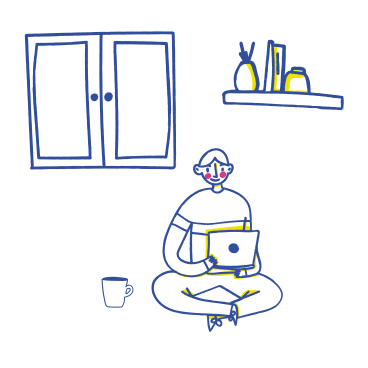 Working from home PNG, SVG