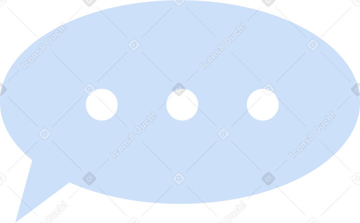 blue bubble Illustration in PNG, SVG