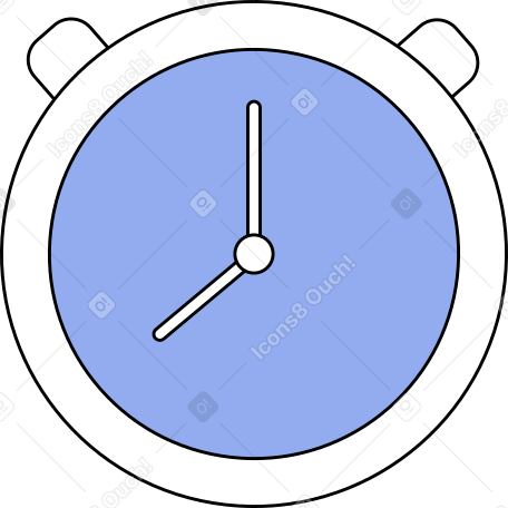 stopwatch Illustration in PNG, SVG