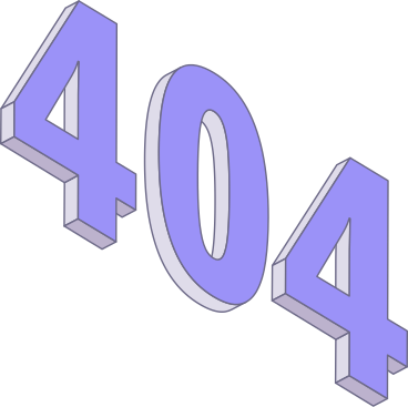 Lettering 404 text PNG, SVG