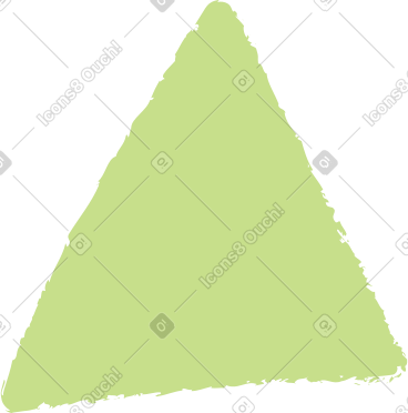 Light green triangle PNG, SVG