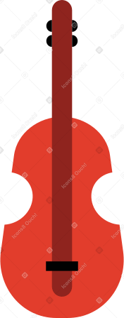 violin Illustration in PNG, SVG
