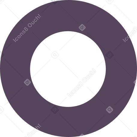 purple ring Illustration in PNG, SVG
