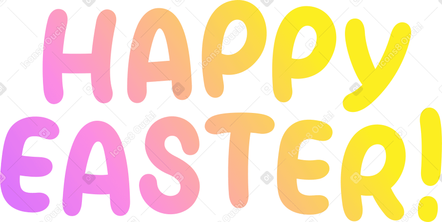 Happy Easter! PNG, SVG