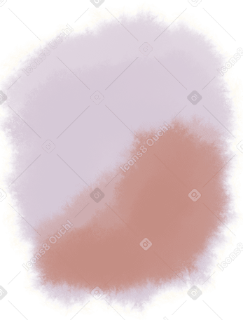 beige watercolor stain PNG, SVG