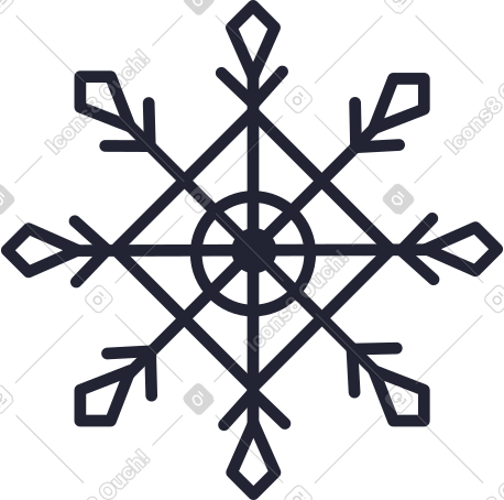 图案雪花 PNG, SVG