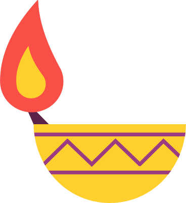 indian candle in a bowl PNG, SVG