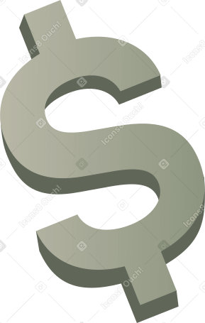 dollar symbol PNG, SVG