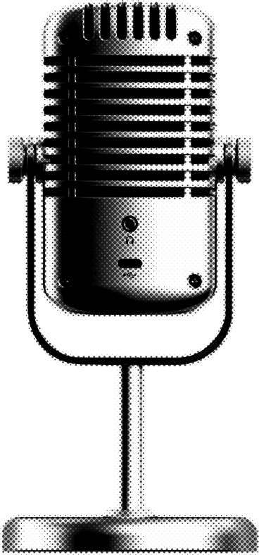 Студийный микрофон в PNG, SVG