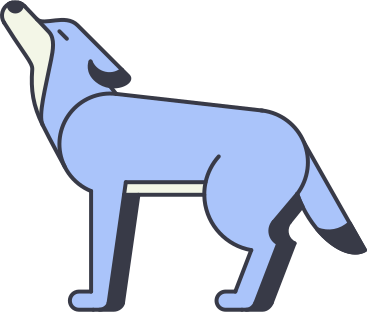 wolf PNG, SVG