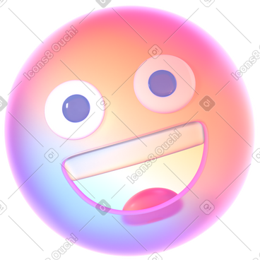 Abstract   emoji grinning face PNG, SVG