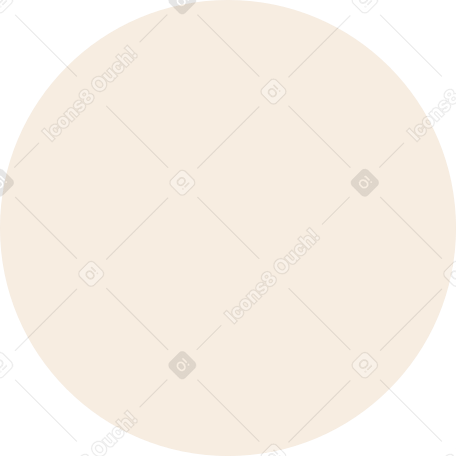 Beige circle Illustration in PNG, SVG