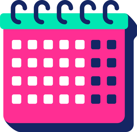 calendar Illustration in PNG, SVG