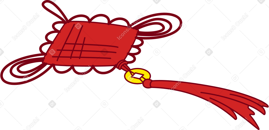 chinese tassel PNG, SVG