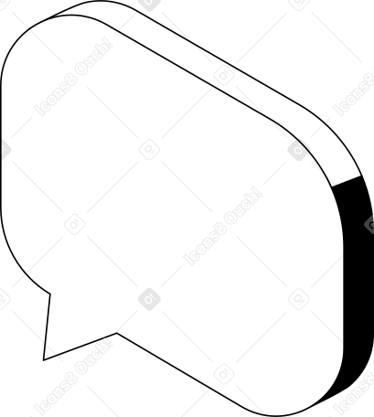 bocadillo redondo PNG, SVG