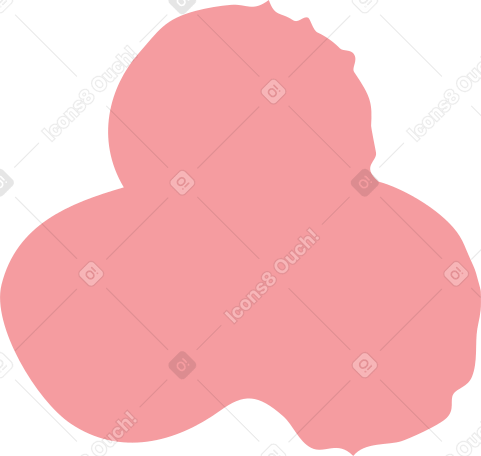pink trefoil PNG, SVG
