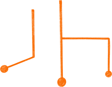 orange motherboard PNG, SVG