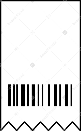sales receipt в PNG, SVG