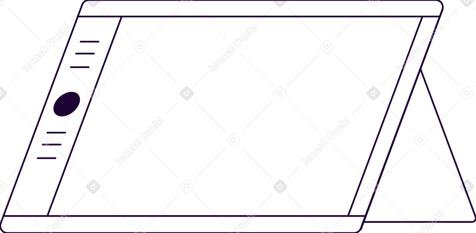tablet for drawing PNG, SVG