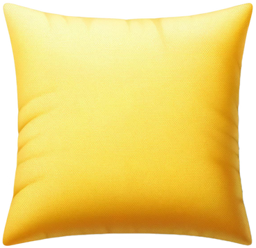 yellow pillow PNG、SVG