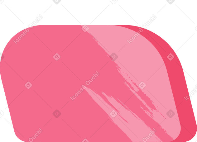 pink chair back Illustration in PNG, SVG