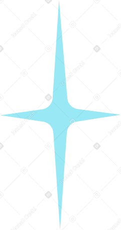 stella blu PNG, SVG