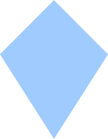 Light blue kite в PNG, SVG