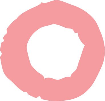 Pink ring shape PNG、SVG