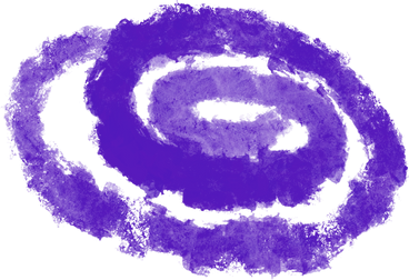 Línea espiral púrpura PNG, SVG