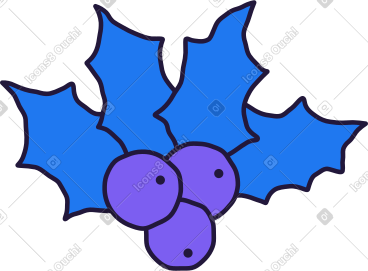 Holly berry PNG, SVG