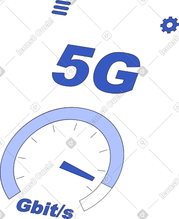 5g速度测试 PNG, SVG