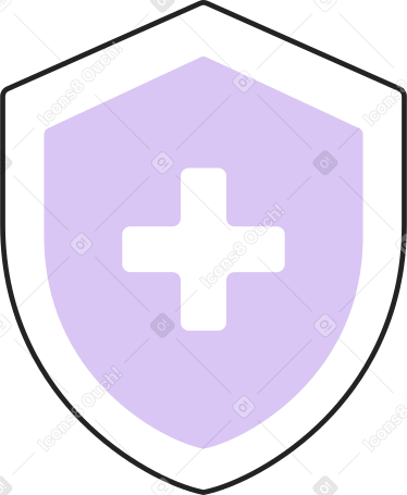 medical protection animated illustration in GIF, Lottie (JSON), AE