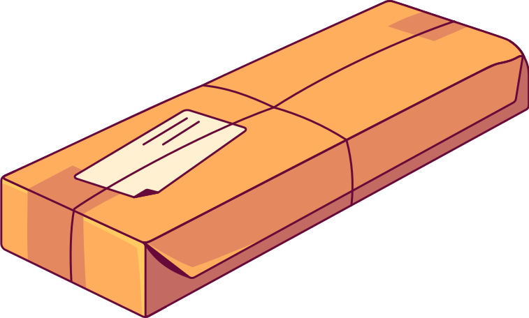 package Illustration in PNG, SVG