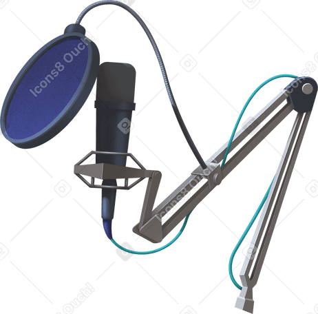 studio microphone PNG、SVG