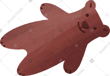 Brown bear PNG, SVG