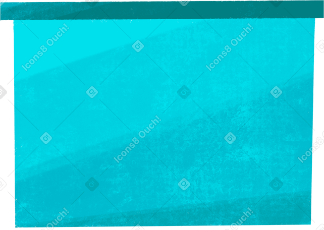blue presentation board PNG, SVG