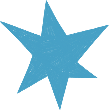 Étoile bleue PNG, SVG