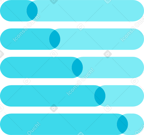 blue gls line histogram PNG、SVG