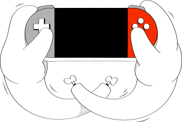 Hände, die eine spielkonsole halten PNG, SVG