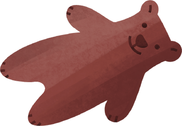 brown bear PNG, SVG