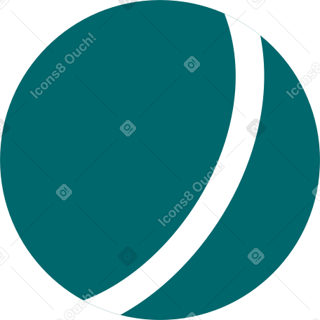 green ball Illustration in PNG, SVG